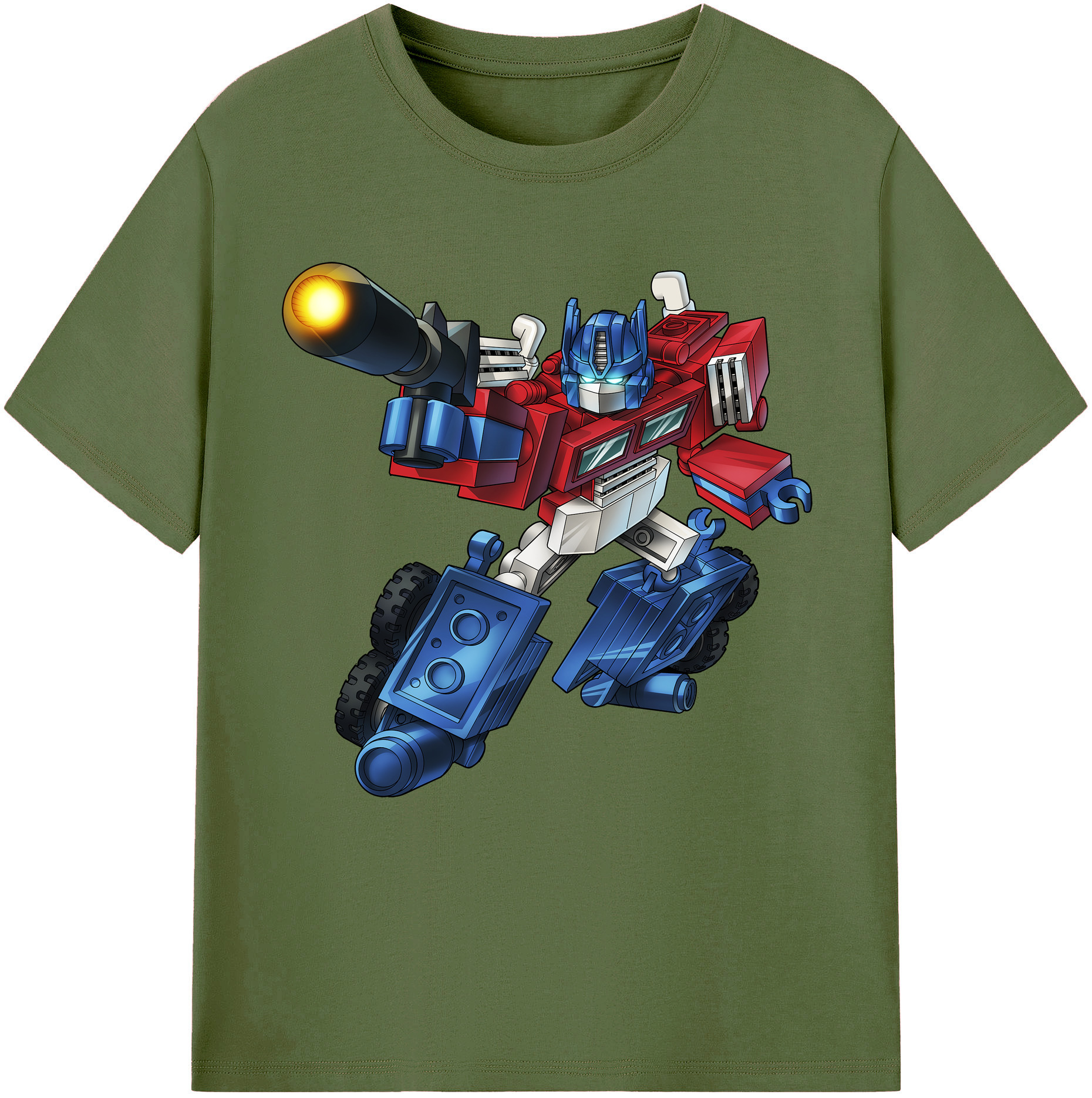 （画像用）  綿100％半袖Tシャツ（フロントプリント）